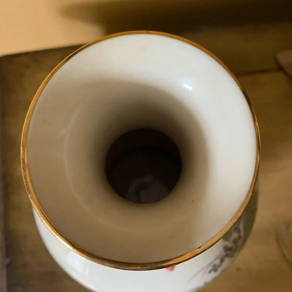 Japanese Shibata Peacock vase - Picture 5 of 9